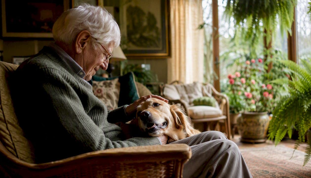 Pet therapy for dementia: what carers need to know