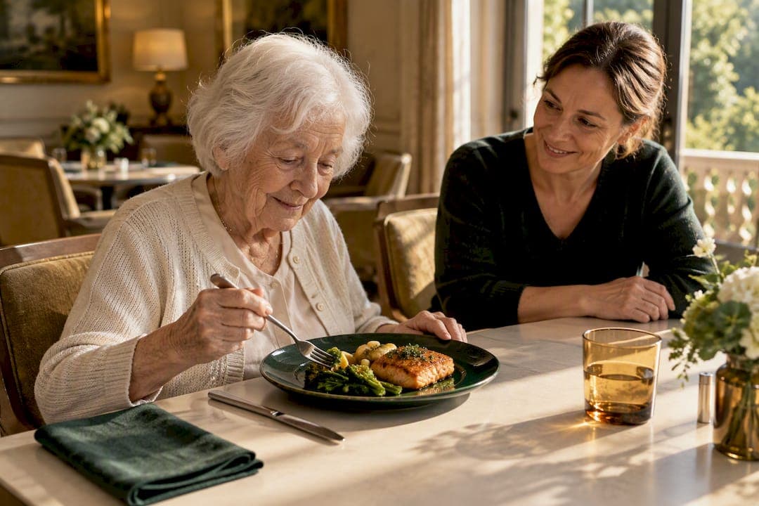 Dementia dining for caregivers: proven fixes & a 9:30–4:30 day service